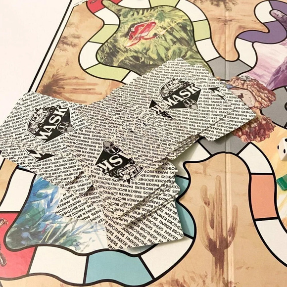 Vintage 1985 Mask Parker Brothers Raid  and Rescue Board Game Missing 1 Vehicle - Picture 7 of 16